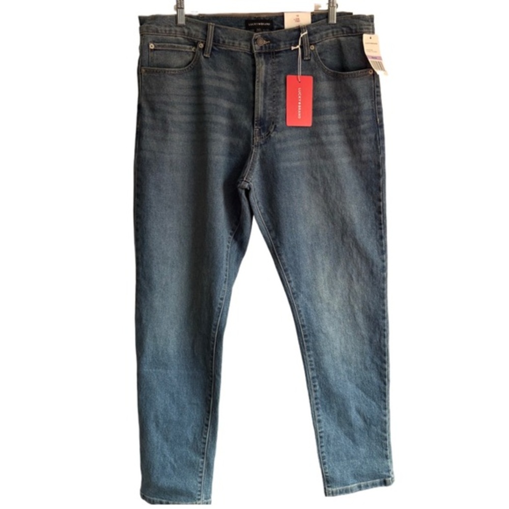 Lucky Brand Men's Dark Blue 110 Slim Jeans